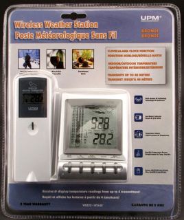 Wireless In/Outdoor Thermometer Weather Station WS222+WT440