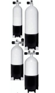 Tauchflasche Stahl 10 l Stahlflasche 10l 232 + 300 Bar