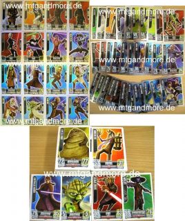 Star Wars Force Attax Serie 2 Komplettset 240 Karten