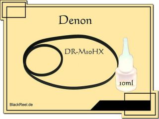 Denon DRM 10 HX Service Kit 2 Cassette Tape Deck