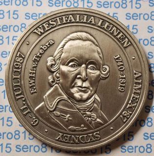Medaille Bergbau EISENHÜTTE WESTFALIA LÜNEN AIMEX SYDNEY 1987 (n248