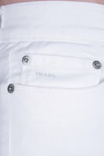 Edle Jeans der Designermarke Prada Exklusive Verarbeitung und