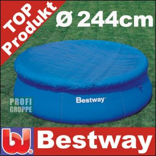 Bestway ABDECKPLANE für Easy Pool / Quick Pool Ø 244 cm
