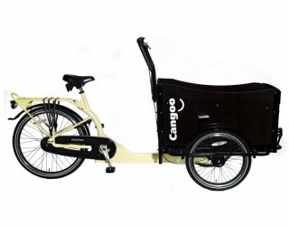 transportrad bakfiets 230 7 gang 4 sitzplaetze farbe creme achtung