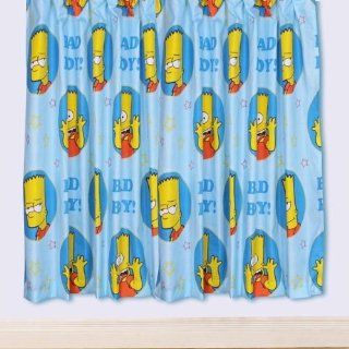 Die Simpsons Gardinen Set (2 St.) 183x168 Bart Küche