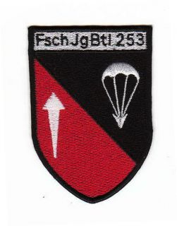 Bundeswehr Aufnäher Fallschirmjäger Btl 253