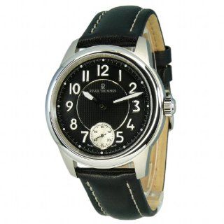 Revue Thommen Herren Armbanduhr XL Analog Handaufzug Leder 16064.3531