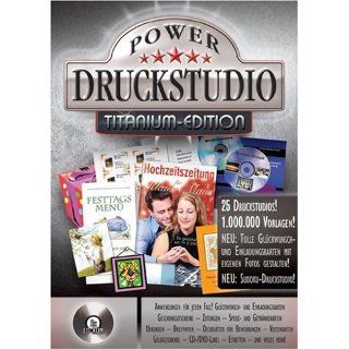 Power Druckstudio Titanum Edition Software