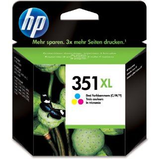 HP Tintenpatrone 351 XL 3 farbig von Hewlett Packard (164)