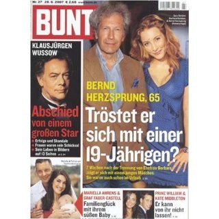 Bunte Zeitschriften