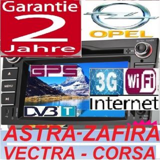 INTERNET WIFI 3G OPEL CORSA VECTRA ASTRA ZAFIRA RADIO 2DIN GPS DVD