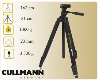 Cullmann Stativ Nanomax 260 mit 3 Wege Kopf bis 3,5 kg