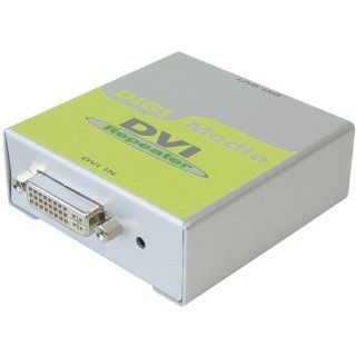 DVI Repeater bis zu 50m Kabellänge, HDCP tauglich 