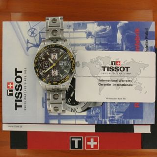 Tissot PRS 516 Valjoux 7750 Automatic Chronograph Herrenuhr Glasboden