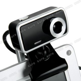 USB 20,0 Mega Pixel Webcam Cam Farb HD Kamera Mic f. MSN Skype Yahoo