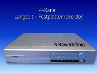 DVR Videorekorder mit Netzwerk USB H.264 Kompression