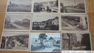 Frankreich, Nachlaß mit 252 Feldpostkarten 1914 18, Ansichtskarten