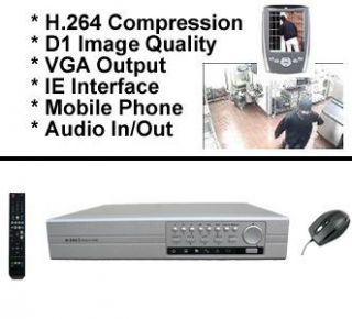 Festplattenrekorder DVR H264 3G 4 Kanal VGA USB
