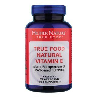 True Food® Natural Vitamin E 180 veg. Tabletten (vegan) HN 