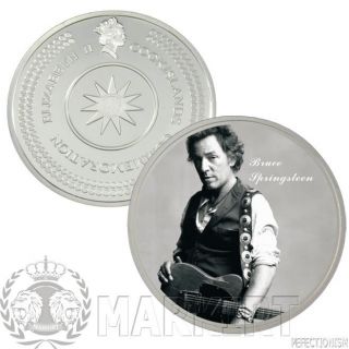 Bruce Springsteen Silber Silver Münzset Coinset Münzen  SELTEN