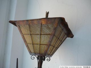 Wunderschöne Holzfigur Nachtwächter mit Lampe (8197)