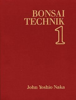 Naka, Bonsai Technik 1   Grossformat 269 Seiten   NEU