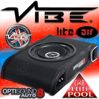 VIBE LiteAir Optisound Auto 8   Bass Box System Subwoofer unter Sitz