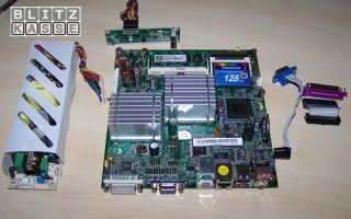 MAINBOARD DUAL VIDEO VIA C6 Eden+ 256 DDRII + CF CARD + IDE + NETZT