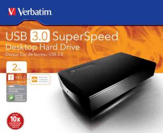 Verbatim 47659 Desktop 2TB externe Festplatte (8,9 cm (3,5 Zoll), SATA