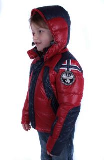 Napapijri Kinder Jacke Winterjacke Skijacke Rot Gr. 116; 6 Jahre