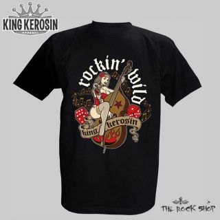 King Kerosin T Shirt   Rockin Wild