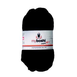 50g myboshi original No.1 Wolle Fb.196 schwarz