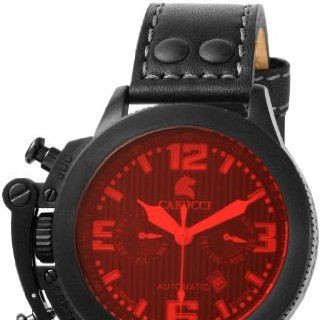 Carucci Herren Armbanduhr Analog Automatik CA1182BK BK