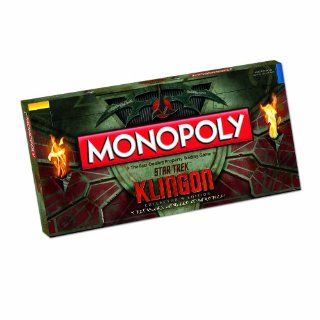 Klingon Monopoly Boad Game Klingon Monopoly Spielzeug