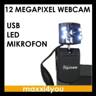 12 MEGAPIXEL HIGHEND USB WEBCAM DRIVERLESS MIT MIKROFON 