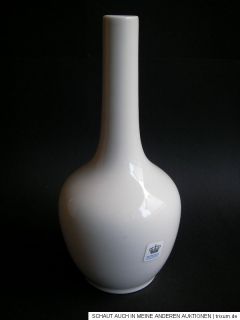 ROYAL COPENHAGEN Vase 1. WAHL Porzellan WEISS TOP ZUSTAND