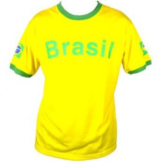 Fan T Shirt Brasilien Brazil Trikot[T204] Bekleidung