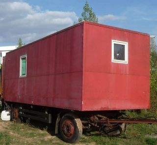 Bauwagen Zirkuswagen Gartenhaus Büro Werkstatt Schausteller, kein