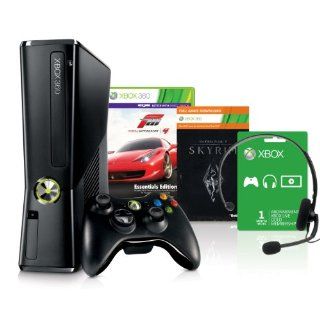 Xbox 360 250 GB + Forza Motorsport 4   Essential Edition + Skyrim