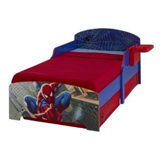 World Apart 499SPR01EM Spiderman Kinderbett mit 2 Aufbewahrungsboxen