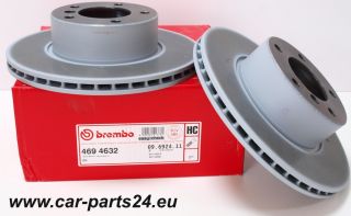 Paar Brembo HC Bremsscheiben HA 298 x 20 mm BMW e39