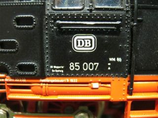 Märklin 3309 H0 Dampflok der DB BR 85 007 mit OVP/ E080
