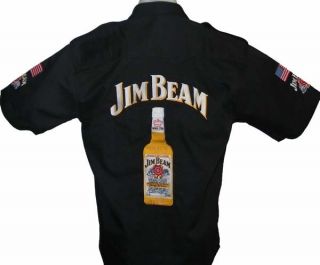 Jim Beam Hemd bottle Größe XL alle Motive erstklassig gestickt
