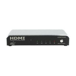 HQ 4 PORT HDMI UMSCHALTER MIT FERNBEDIENUNG Elektronik