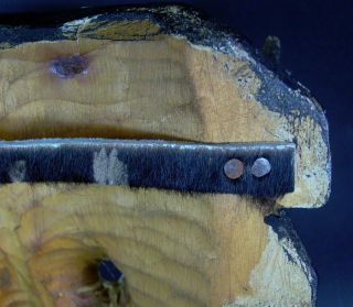 alte Perchenmaske Holzmaske   geschnitzt