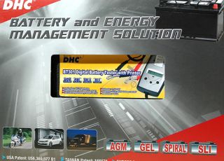 DHC BT301 Batterietestgerät mit Drucker neu (A522)