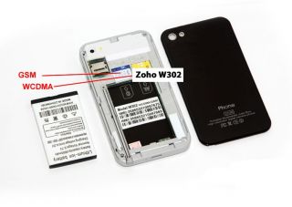 CECT ZOHO W302D TOUCH SCREEN DUAL SIM 3G UMTS DVB T 2GB
