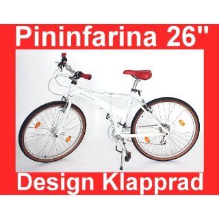 Designer Pininfarina City Klapp Fahrrad 26 Zoll Klapprad Faltrad