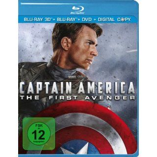 Captain America + Blu ray + DVD Blu ray 3D Limited Edition 