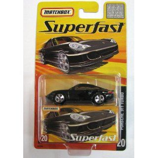 Matchbox New Superfast   #20 Porsche 911 schwarz Spielzeug